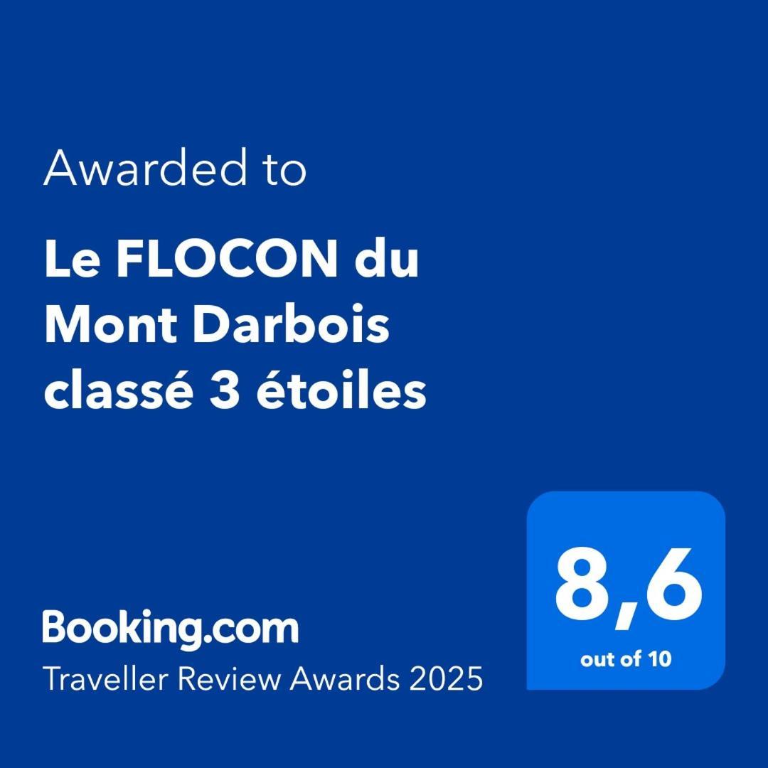 Le Flocon Du Mont Darbois Classe 3 Etoiles Megève Εξωτερικό φωτογραφία